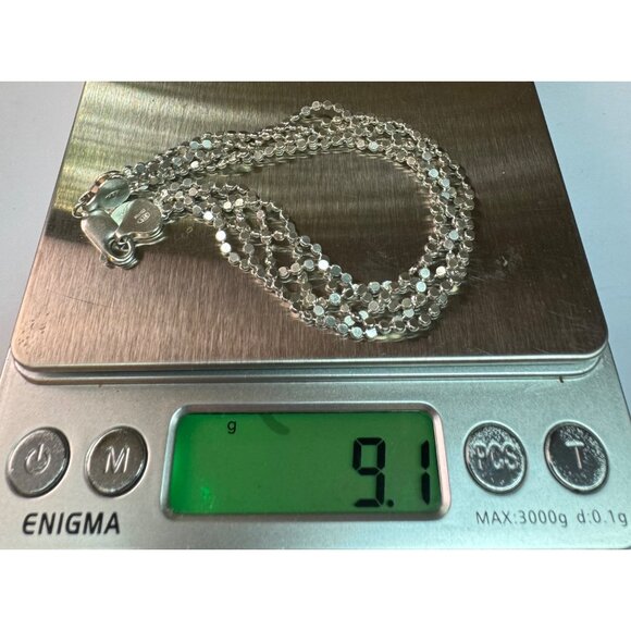 Elegant Milor 5 Strand Sterling Silver 925 Bracelet Small Silver Beads 7" Length - Picture 8 of 10